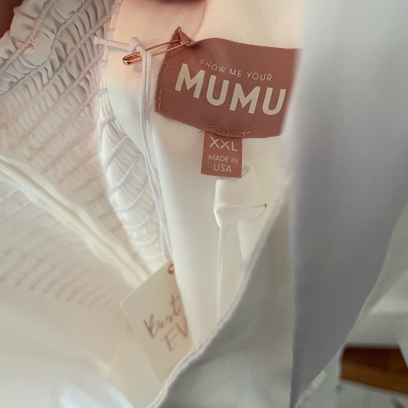 Show Me Your MuMu Willow Midi Dress NWT Size: XXL - Picture 8 of 8